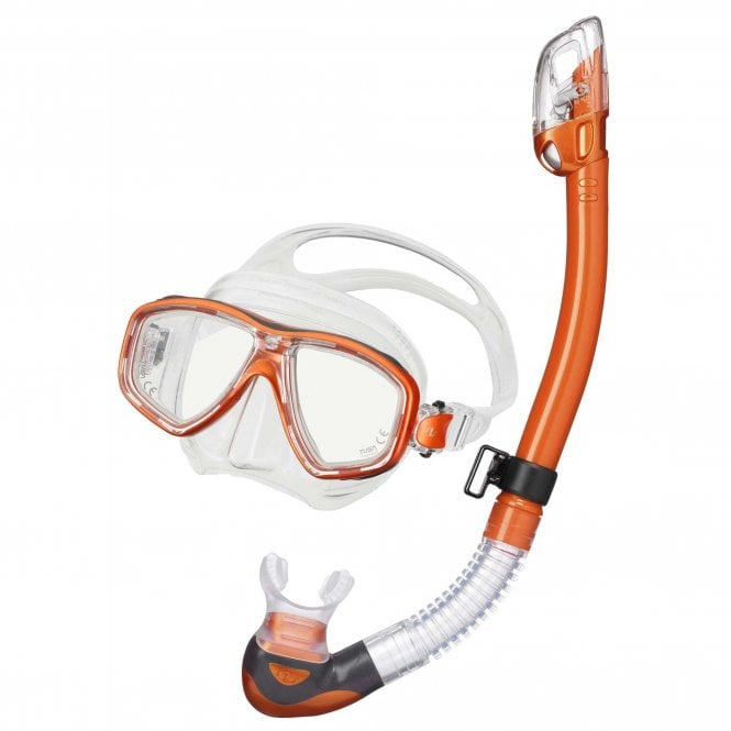 TUSA Ceos Elite Snorkelling Set with Gauge Reader Corrective Lenses